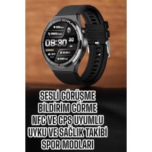 HERŞEYBURDAMODA Akıllı Saat Bluetooth Bağlantılı Amoled Ekran Uyku ve Sağlık Takibi