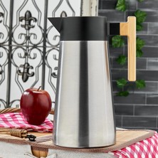 Calperia 2lt Bambu Sap Çelik Termos Inox Serisi 12 Saat Sıcak - 24 Saat Soğuk Çift Contalı Kapak (5047)