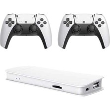 HERŞEYBURDAMODA 2.4 Ghz Oyun Konsolu Çift Konsol 4K Hd Game Stick