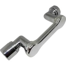 HERŞEYBURDAMODA Döndürülebilir Musluk Mutfak Banyo Musluk Ucu Başlığı 4 Filtreli