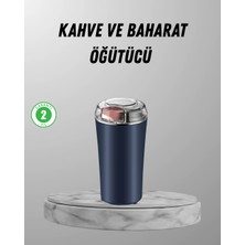 HERŞEYBURDAMODA Elektrikli Kahve ve Baharat Öğütücü – Güçlü Motor, Paslanmaz Çelik Gövde, Kolay Temizlik