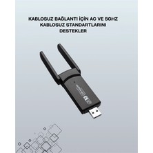 Epilons Usb Wifi Adaptör – 1200 Mbps Hız