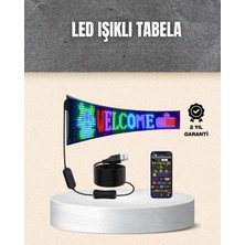 Epilons Rgb Kayar Yazılı Led Reklam Ekranı – Usb Bağlantılı Esnek Tasarım
