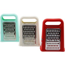 Calperia Piramit  Metal Mutfak Rendesi Çift Yönlü  Renkli Plastik Üstten Tutmalı (5047)