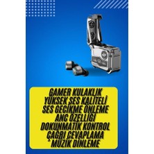 HERŞEYBURDAMODA Bluetooth Kulaklık Dokunmatik Kontrol Tws Kablosuz Kulaklık Hi-Fi Stereo