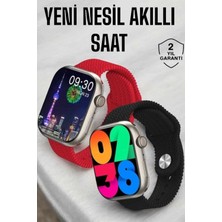 HERŞEYBURDAMODA Akıllı Saat Tema Değiştirme Uyku ve Sağlık Takibi Bluetooth Bağlantılı