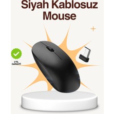 HERŞEYBURDAMODA Kablosuz Sessiz Mouse – Ayarlanabilir Dpı ve USB Bağlantılı