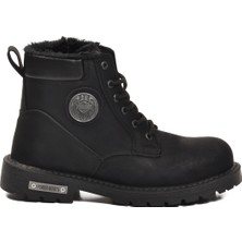 Aspor Siyah Içi Kürklü Erkek Worker Bot