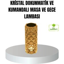 HERŞEYBURDAMODA Kristal Rgb Led’li Kumandalı Masa ve Gece Lambası – Renkli Işık Modlarıyla Şık Dekoratif Aydınlatma