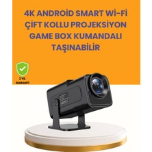 HERŞEYBURDAMODA HCS350PRO 1080P Full Hd Taşınabilir Android Projektör