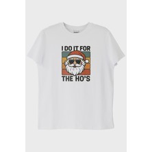 Nuugg Cool Santa Beyaz Tişört