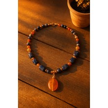 Asteria Elite Akik Sodalit Denge ve Odaklanma Kolyesi