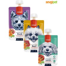 Wnpy 3'lü Köpek Ödül Maması 90GR