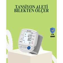 Marsilyan Bilekten Dijital Tansiyon Aleti Hem Pilli Hem Şarjlı Hafızalı
