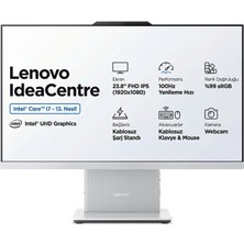 Lenovo Ideacentre 24IRH9 Intel Core I7-13620H 16GB 512GB SSD 23.8" Fhd Freedos 100Hz All In One Pc F0HN00V3TR 001