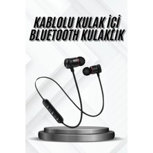 Marsilyan Bluetooth Bağlantılı Kablolu Mıknatıslı Sport Kulaklık