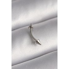 Ayder Timya 316L Çelik Gümüş Renk Çivi Model Piercing - TJ-PR1364 TG/Tmya1395 218557