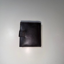 Hakiki Deri Erkek Cüzdan Kahverengi Orta Boy