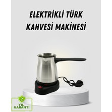 Marsilyan 800W Paslanmaz Elektrikli Cezve Gizli Rezistans ve Ergonomik Kulp