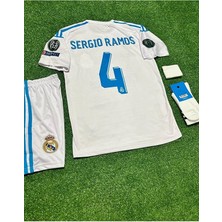 Alaturka Mix R.e.a.l M.a.d.r.i.d 2018 Kiev Şampiyonlar Ligi Finali Sergio Ramos Çocuk Forması 4'lü Set