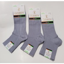 Özeren Erkek Dikişsiz Bambu Çorap 6'lı