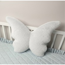 Harmoni Tekstil Kelebek Şeklinde Peluş Yastık Harika Tasarım Dekor Yastık