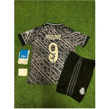 Alaturka Mix R. Madridd Kylian Mbappe 2024-25 Yeni Çocuk Forması 4'lü Set (Thırd Shirt)