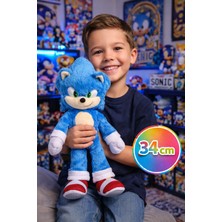 Sonic 3 Sonic Peluş 34 cm