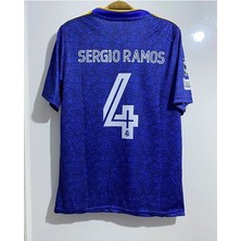 Alaturka Mix R. Madridd 2020/21 Sezonu Sergio Ramos Deplasman Forması (Blue)