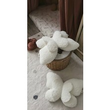 Harmoni Tekstil Kelebek Model Peluş Özel Tasarım Yastık