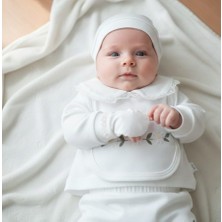 Kidzes Papatya Desenli 5 Parça Hastane Çıkışı Yenidoğan Bebek