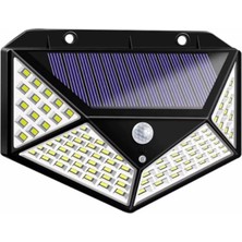 Ayder Timya Solar Hareket Sensörlü Duvar Lambası 100 Led MZ-303 TG/Tmya1395 220240