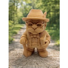 Cüce (Gnome) Profesör Figürü (3d Baskı)