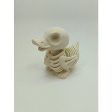 Iskelet Ördek Masaüstü Dekoru - 3D Baskı Sanatı