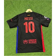 Alaturka Mix Barcelona Yeni Sezon Messi Yetişkin Forması (Black)