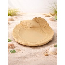 Büyüleyici Betta Balığı Temalı Dekoratif Tabak