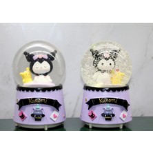 TeknoKesgin KESGİN MARKET®Kuromi Işıklı Müzikli Kar Küresi Orta Boy Model 2