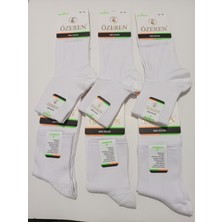 Özeren Erkek Dikişsiz Bambu Çorap 6'lı