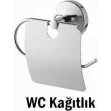 Tesitay Wc Kağıtlık Tuvalet Kağıtlığı Krom Renk