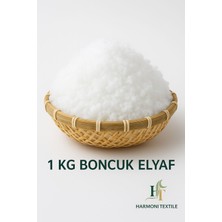 Harmoni Tekstil 1 kg Boncuk Elyaf 1.kalite