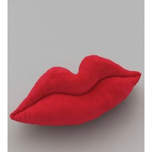 Harmoni Tekstil Dudak Yastık Harika Tasarım Sevgiliye Hediye Odana Dekor