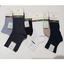 Özeren Erkek Bambu Dikişsiz Çorap 12'li