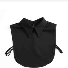 Butik Ayvitrin Kadın Önden Düğmesiz Arkadan Tek Düğme Tasarım Yaka Gömlek Aksesuar