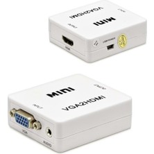 Ayder Timya Vga To Hdmı Çevirici 1080P Full Hd Beyaz HDX1283 TG/Tmya1395 221626