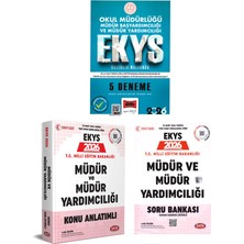 Pegem Akademi Yayıncılık 2026 Yargı Meb Ekys Müdür ve Müdür Yardımcılığı Konu Anlatımlı Soru Bankası ve Deneme Sınavı Seti