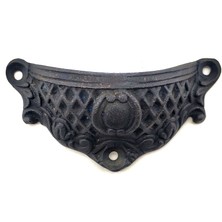 Pazarcan Antika Tarz Dekoratif Pirinç Anıt Tas Mobilya, Çekmece Kulbu - 48X90 Mm, Oksit