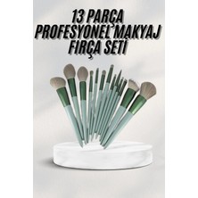 Marsilyan Dayanıklı Makyaj Fırçası Seti 13 Parça Yumuşak Kıllı Fırçalar Allık Fondöten Far Fırç