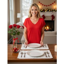 Genel Merserize V Yaka Bluz