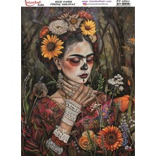 E Hobici Pirinç Dekopaj Kağıdı 30X42CM PT-2601 Frida Kahlo