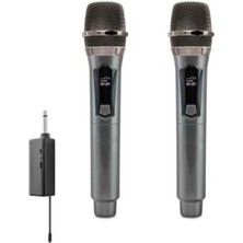 Ayder Timya Kablosuz Çift Mikrofon 6.5 mm Siyah W1 TG/TMYA1395 221867